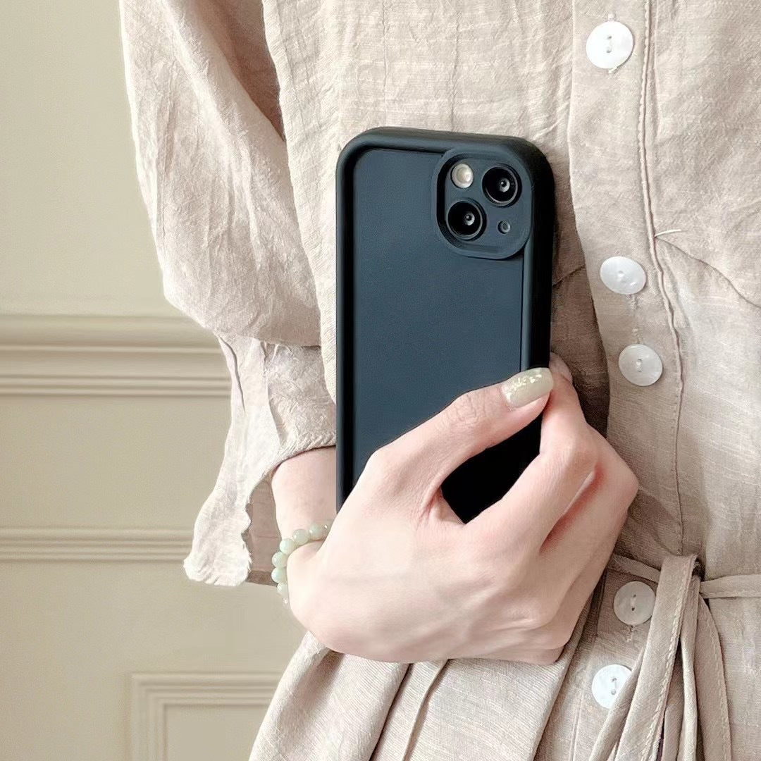Frosted Photo Frame Simple Drop-resistant Soft Phone Case