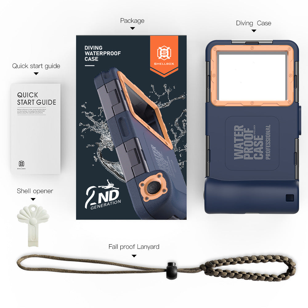 Mobile Phone Diving Case Photo Video Waterproof Case Cover