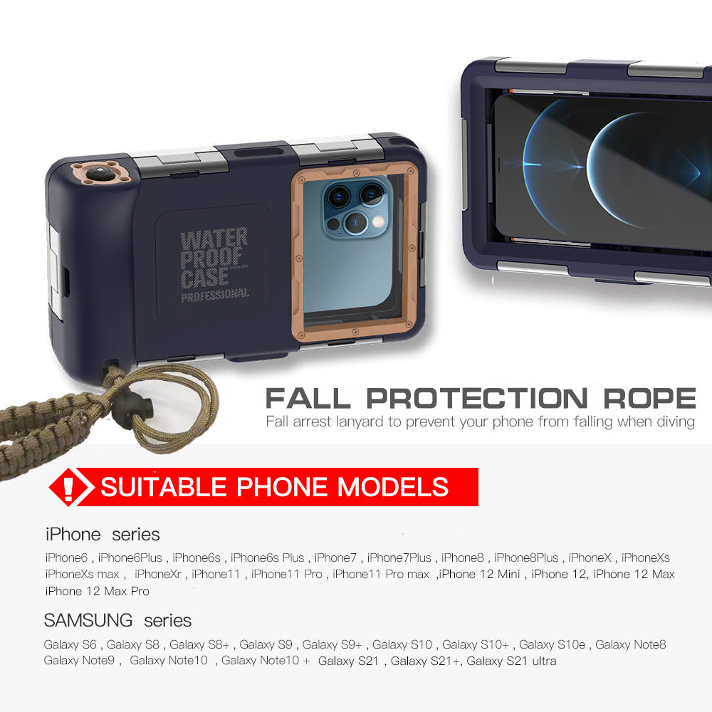 Mobile Phone Diving Case Photo Video Waterproof Case Cover