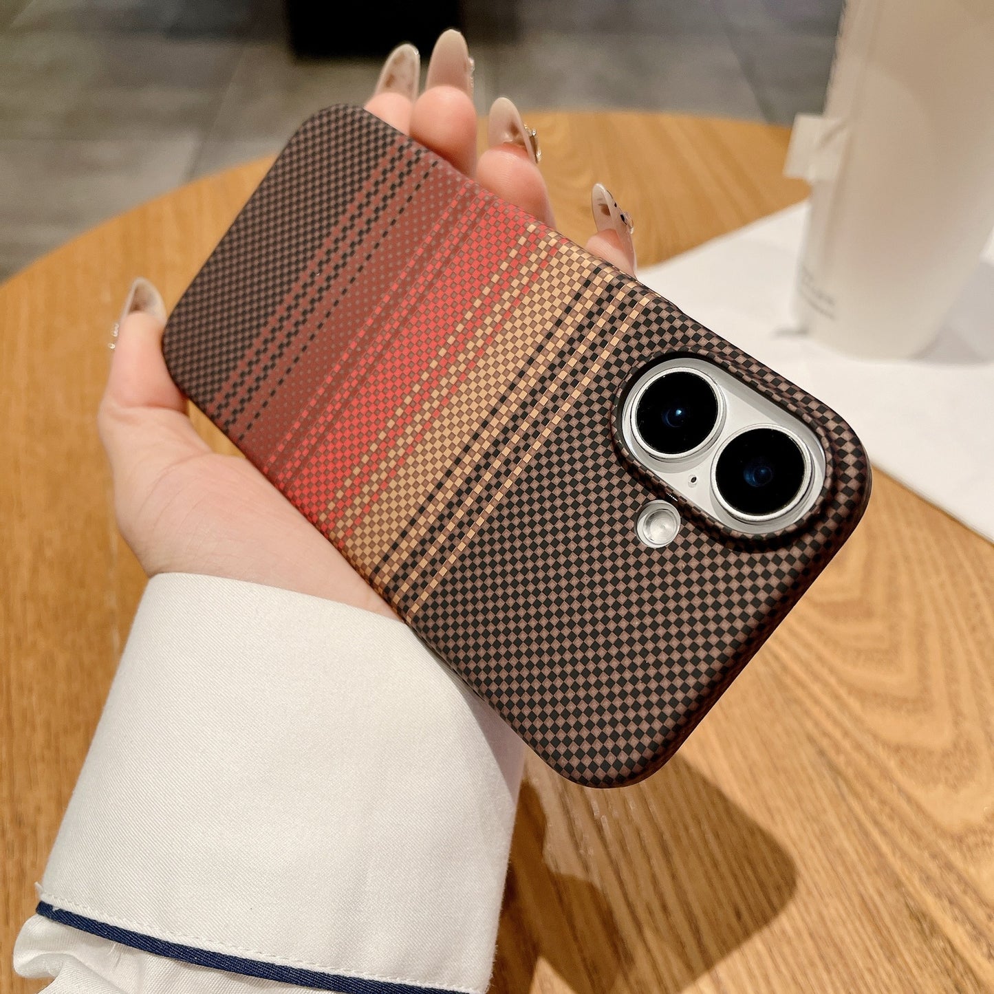 Applicable To 16Promax Carbon Fiber Magnetic Phone Case
