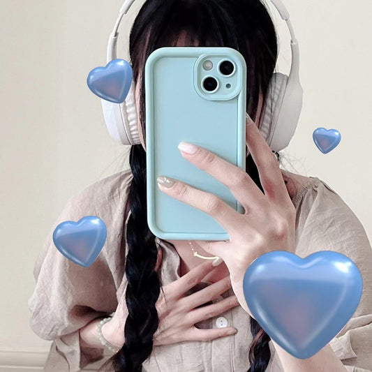 Frosted Photo Frame Simple Drop-resistant Soft Phone Case